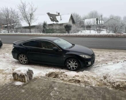 Черный Мазда 6, объемом двигателя 2 л и пробегом 188 тыс. км за 2500 $, фото 1 на Automoto.ua