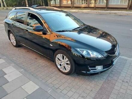 Чорний Мазда 6, об'ємом двигуна 2 л та пробігом 200 тис. км за 7800 $, фото 1 на Automoto.ua