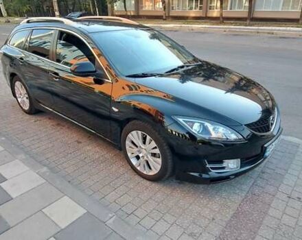 Чорний Мазда 6, об'ємом двигуна 2 л та пробігом 200 тис. км за 7800 $, фото 1 на Automoto.ua