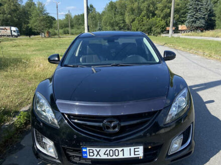 Черный Мазда 6, объемом двигателя 2.5 л и пробегом 175 тыс. км за 7100 $, фото 1 на Automoto.ua