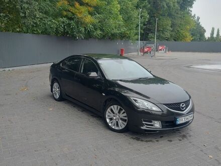 Чорний Мазда 6, об'ємом двигуна 2 л та пробігом 207 тис. км за 6900 $, фото 1 на Automoto.ua
