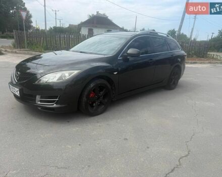 Чорний Мазда 6, об'ємом двигуна 2 л та пробігом 280 тис. км за 5800 $, фото 1 на Automoto.ua