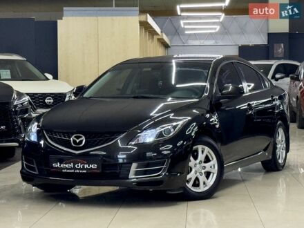 Чорний Мазда 6, об'ємом двигуна 1.8 л та пробігом 161 тис. км за 6999 $, фото 1 на Automoto.ua