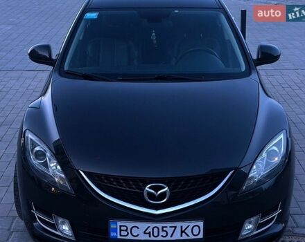 Черный Мазда 6, объемом двигателя 2 л и пробегом 260 тыс. км за 6250 $, фото 1 на Automoto.ua