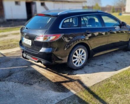 Черный Мазда 6, объемом двигателя 2.18 л и пробегом 312 тыс. км за 7000 $, фото 1 на Automoto.ua