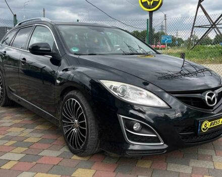 Черный Мазда 6, объемом двигателя 2.2 л и пробегом 280 тыс. км за 8500 $, фото 1 на Automoto.ua