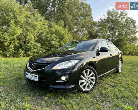 Чорний Мазда 6, об'ємом двигуна 2 л та пробігом 247 тис. км за 6950 $, фото 1 на Automoto.ua