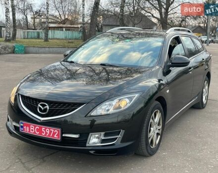 Чорний Мазда 6, об'ємом двигуна 2 л та пробігом 203 тис. км за 7550 $, фото 1 на Automoto.ua