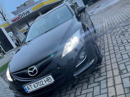 Черный Мазда 6, объемом двигателя 2.2 л и пробегом 260 тыс. км за 8550 $, фото 1 на Automoto.ua