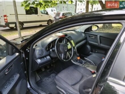 Чорний Мазда 6, об'ємом двигуна 2.2 л та пробігом 360 тис. км за 8000 $, фото 1 на Automoto.ua