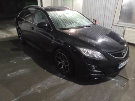 Чорний Мазда 6, об'ємом двигуна 2.2 л та пробігом 414 тис. км за 6500 $, фото 1 на Automoto.ua