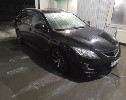 Черный Мазда 6, объемом двигателя 2.2 л и пробегом 414 тыс. км за 6500 $, фото 1 на Automoto.ua