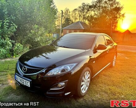 Черный Мазда 6, объемом двигателя 2 л и пробегом 191 тыс. км за 7700 $, фото 1 на Automoto.ua