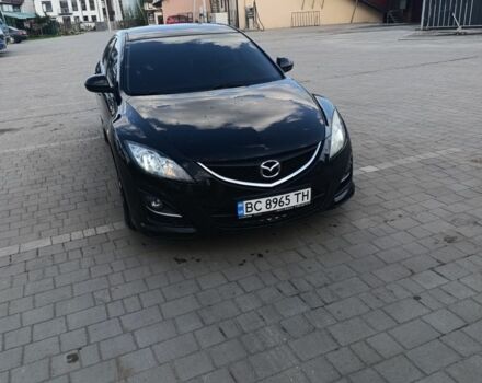 Черный Мазда 6, объемом двигателя 2 л и пробегом 288 тыс. км за 7700 $, фото 1 на Automoto.ua
