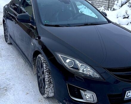 Черный Мазда 6, объемом двигателя 2 л и пробегом 173 тыс. км за 7000 $, фото 1 на Automoto.ua