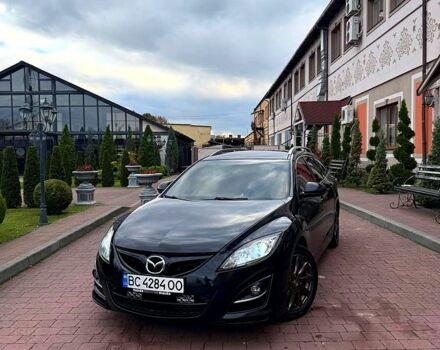 Черный Мазда 6, объемом двигателя 2.2 л и пробегом 320 тыс. км за 7600 $, фото 1 на Automoto.ua