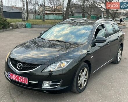 Чорний Мазда 6, об'ємом двигуна 2 л та пробігом 203 тис. км за 7850 $, фото 1 на Automoto.ua