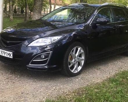 Чорний Мазда 6, об'ємом двигуна 2.2 л та пробігом 260 тис. км за 9500 $, фото 1 на Automoto.ua