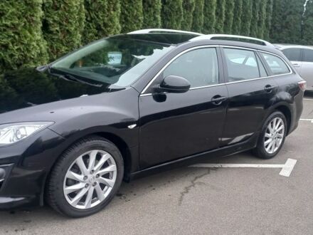 Черный Мазда 6, объемом двигателя 2.2 л и пробегом 242 тыс. км за 3700 $, фото 1 на Automoto.ua