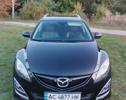 Чорний Мазда 6, об'ємом двигуна 2.2 л та пробігом 266 тис. км за 8025 $, фото 1 на Automoto.ua
