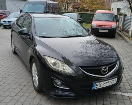 Черный Мазда 6, объемом двигателя 2.2 л и пробегом 340 тыс. км за 6900 $, фото 1 на Automoto.ua