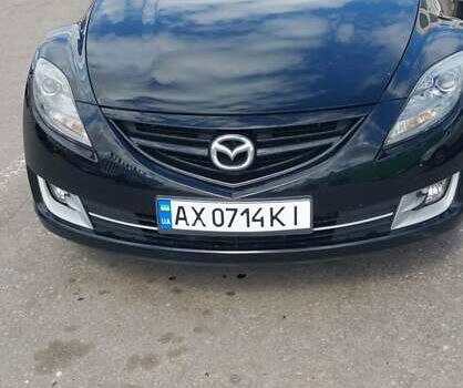 Черный Мазда 6, объемом двигателя 2.5 л и пробегом 203 тыс. км за 6800 $, фото 1 на Automoto.ua