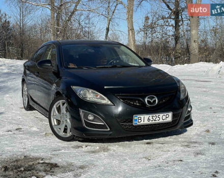 Черный Мазда 6, объемом двигателя 2.5 л и пробегом 152 тыс. км за 10500 $, фото 1 на Automoto.ua