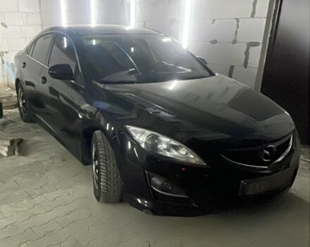 Черный Мазда 6, объемом двигателя 2 л и пробегом 265 тыс. км за 7500 $, фото 1 на Automoto.ua