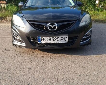 Черный Мазда 6, объемом двигателя 2.49 л и пробегом 180 тыс. км за 9500 $, фото 1 на Automoto.ua