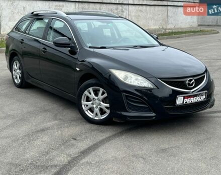 Черный Мазда 6, объемом двигателя 1.8 л и пробегом 191 тыс. км за 7299 $, фото 1 на Automoto.ua