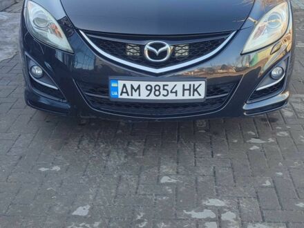 Чорний Мазда 6, об'ємом двигуна 2.2 л та пробігом 316 тис. км за 6300 $, фото 1 на Automoto.ua