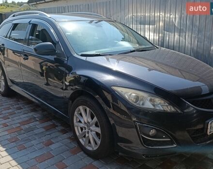 Чорний Мазда 6, об'ємом двигуна 2.2 л та пробігом 400 тис. км за 4800 $, фото 1 на Automoto.ua