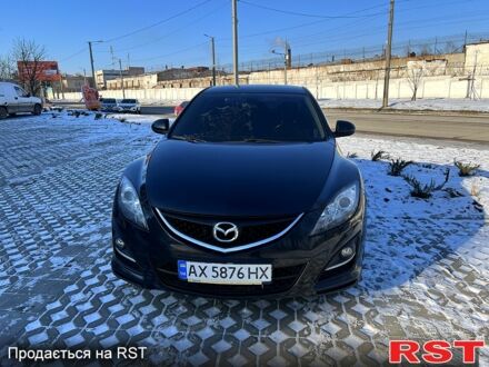 Черный Мазда 6, объемом двигателя 1.8 л и пробегом 1300 тыс. км за 8000 $, фото 1 на Automoto.ua