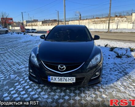 Черный Мазда 6, объемом двигателя 1.8 л и пробегом 1300 тыс. км за 8000 $, фото 1 на Automoto.ua