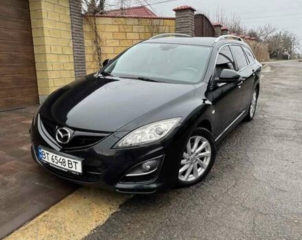 Черный Мазда 6, объемом двигателя 2.18 л и пробегом 277 тыс. км за 7300 $, фото 1 на Automoto.ua
