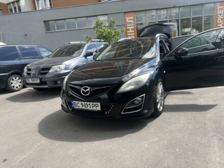 Чорний Мазда 6, об'ємом двигуна 2.2 л та пробігом 261 тис. км за 5995 $, фото 1 на Automoto.ua