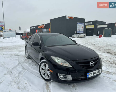 Черный Мазда 6, объемом двигателя 2.5 л и пробегом 216 тыс. км за 6200 $, фото 1 на Automoto.ua