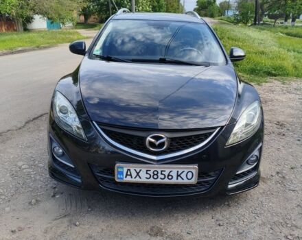 Черный Мазда 6, объемом двигателя 2.2 л и пробегом 235 тыс. км за 6700 $, фото 1 на Automoto.ua