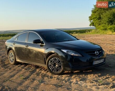 Черный Мазда 6, объемом двигателя 2.5 л и пробегом 189 тыс. км за 6200 $, фото 1 на Automoto.ua