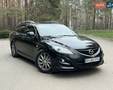 Черный Мазда 6, объемом двигателя 2.18 л и пробегом 234 тыс. км за 6850 $, фото 1 на Automoto.ua