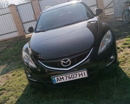 Чорний Мазда 6, об'ємом двигуна 2.2 л та пробігом 300 тис. км за 8200 $, фото 1 на Automoto.ua
