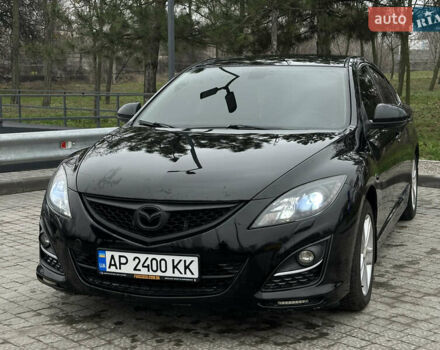Черный Мазда 6, объемом двигателя 2 л и пробегом 225 тыс. км за 7400 $, фото 1 на Automoto.ua