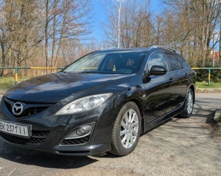 Черный Мазда 6, объемом двигателя 2.2 л и пробегом 270 тыс. км за 7600 $, фото 1 на Automoto.ua