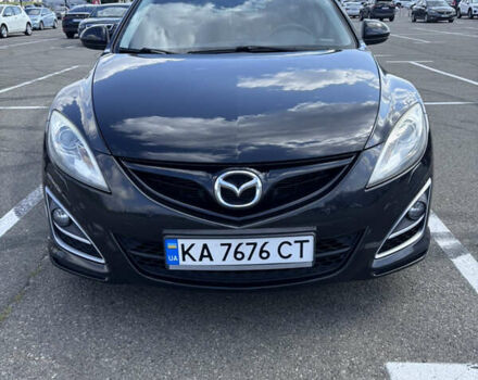 Черный Мазда 6, объемом двигателя 2.18 л и пробегом 230 тыс. км за 8500 $, фото 1 на Automoto.ua