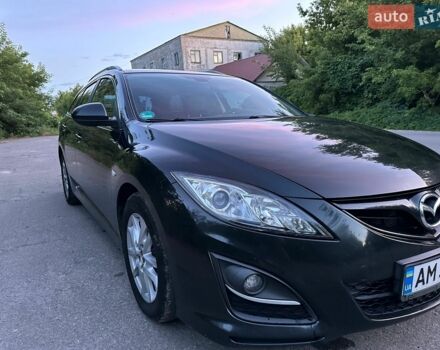 Черный Мазда 6, объемом двигателя 2.18 л и пробегом 342 тыс. км за 6700 $, фото 1 на Automoto.ua
