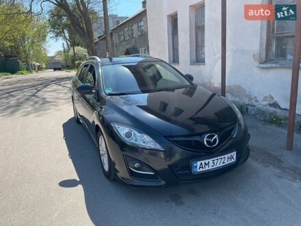 Чорний Мазда 6, об'ємом двигуна 2.18 л та пробігом 336 тис. км за 7500 $, фото 1 на Automoto.ua