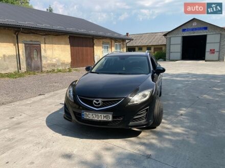 Чорний Мазда 6, об'ємом двигуна 2.18 л та пробігом 327 тис. км за 4800 $, фото 1 на Automoto.ua