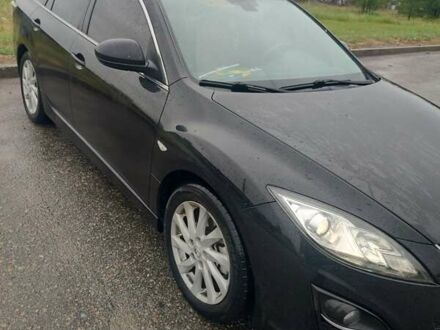 Черный Мазда 6, объемом двигателя 2.18 л и пробегом 233 тыс. км за 7200 $, фото 1 на Automoto.ua