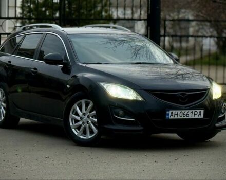 Черный Мазда 6, объемом двигателя 2.2 л и пробегом 235 тыс. км за 5800 $, фото 1 на Automoto.ua