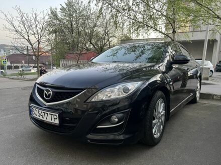 Черный Мазда 6, объемом двигателя 1.8 л и пробегом 92 тыс. км за 8500 $, фото 1 на Automoto.ua